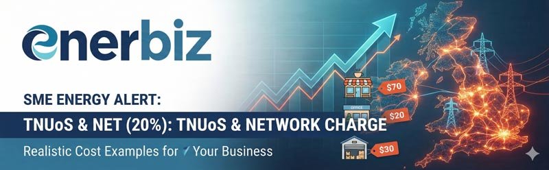 Sme Energy Alert: Preparing For The 2026 Tnuos &Amp; Network Charge Hike - Enerbiz — Transparent Business &Amp; Home Energy Switching